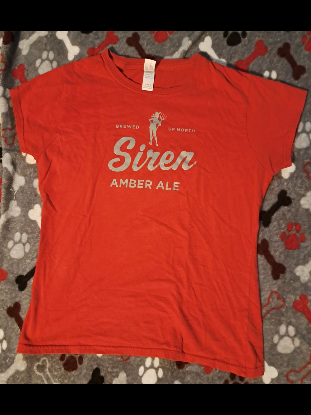 Gildan Red "Siren Amber Ale" Short Sleeve Tee